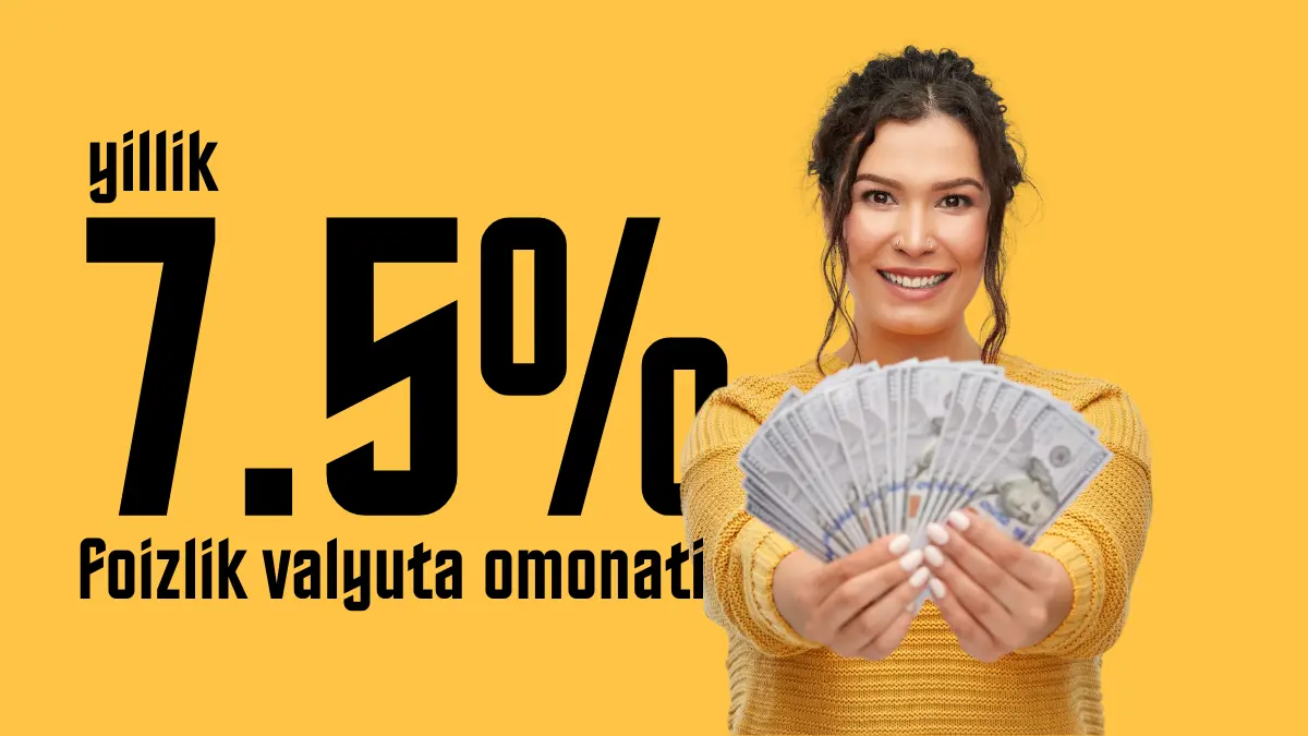 InfinBANKdan yillik 7,5% bilan Infin Premium valyuta omonati yana ochiq