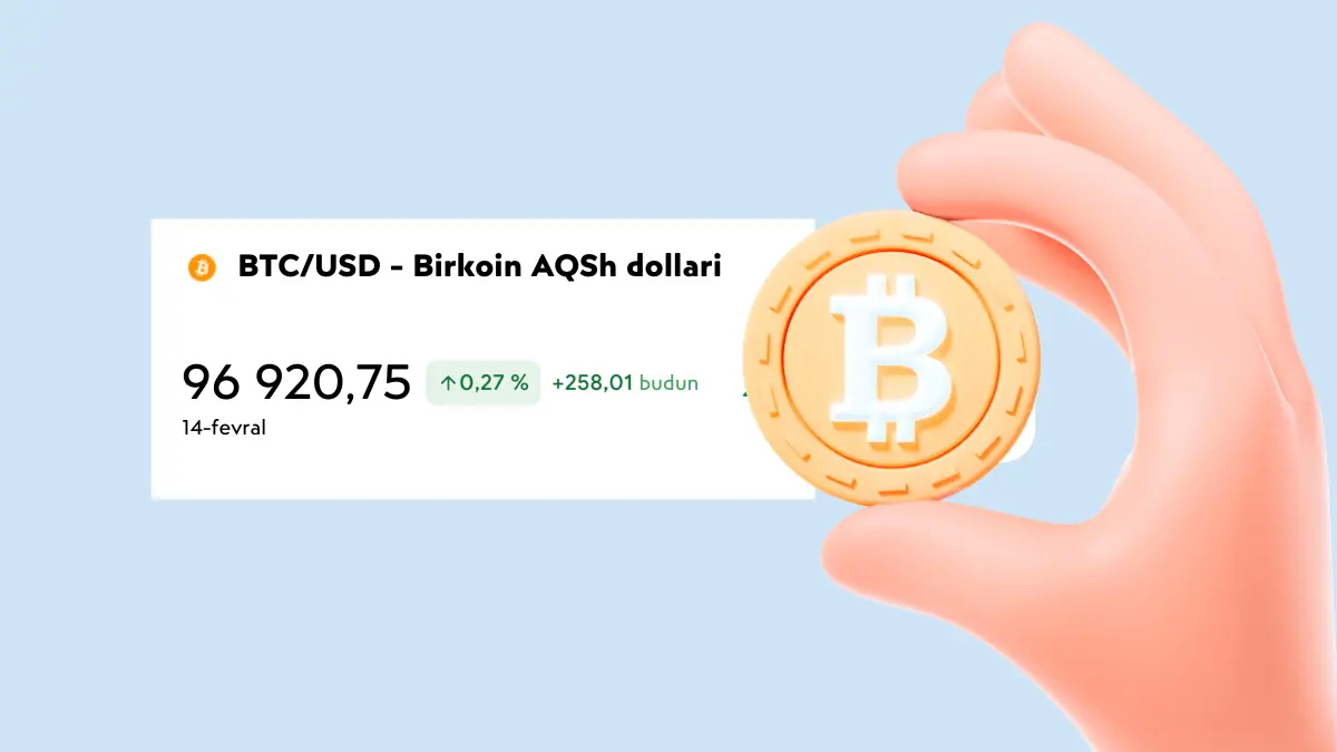 Kriptovalyuta: bitkoinning AQSH dollariga (BTC/USD) nisbatan kursini kuzatib boramiz. Bu nima uchun muhim?