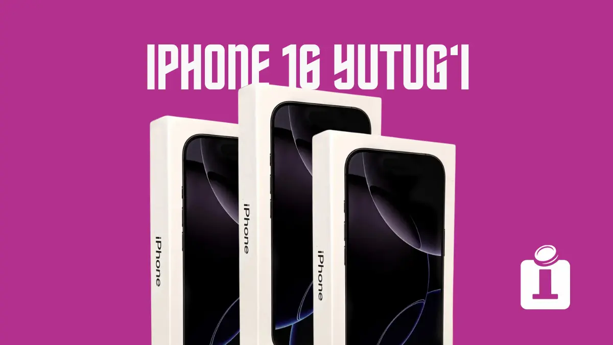 InfinBANKdan uchta iPhone 16 yutuqli o‘yini! Qanday yutish mumkin?