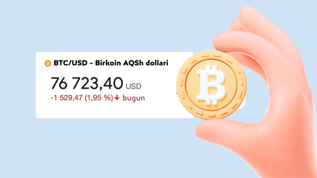 Bitkoin 75 ming dollardan past. Kelgusida nimani kutish mumkin?